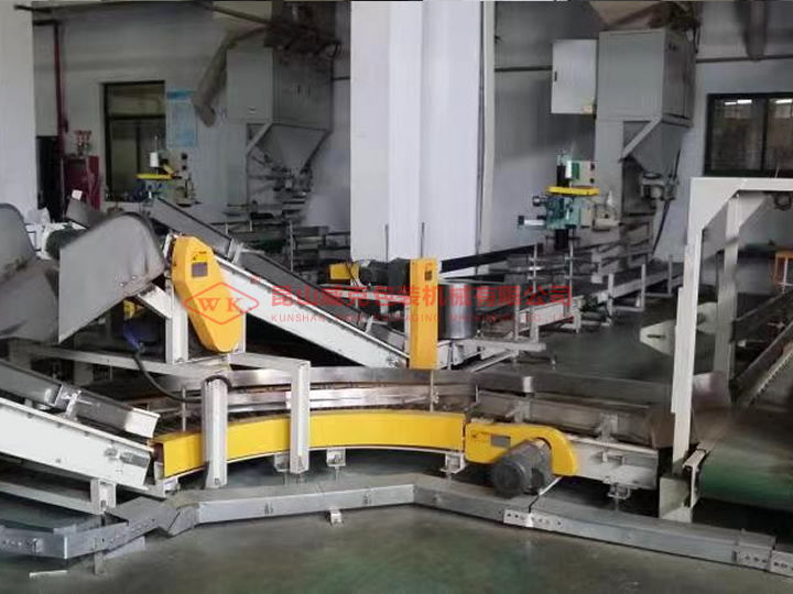 定量包裝(zhuāng)秤生產線